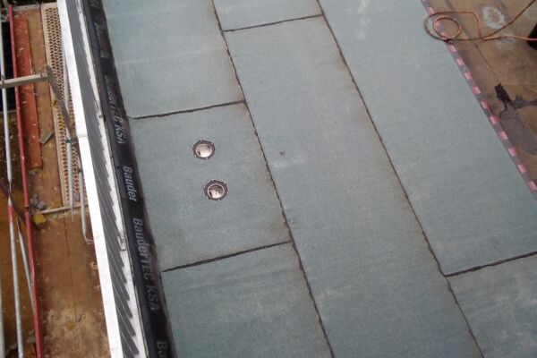 Abdichtung Bitumenbahn