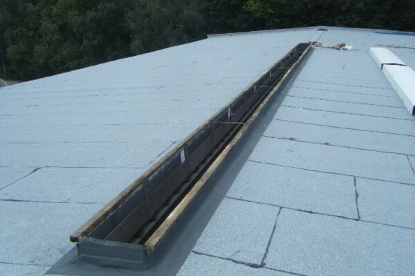 Industriehalle Flachdach