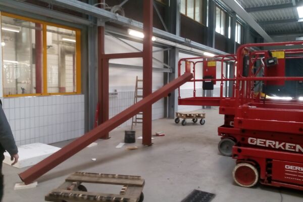 Stahlbau Innenwände