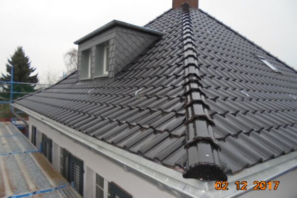 Dachsanierung Steildach Tonziegel