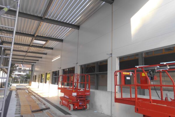 Innenwände Sandwichpaneele