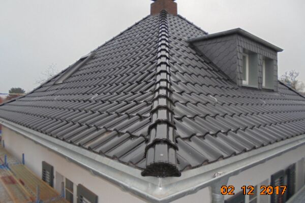 Dachsanierung Steildach Tonziegel