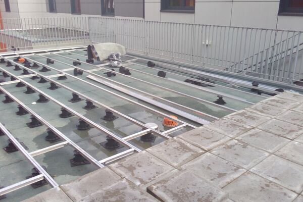 Unterkonstruktion Stelzlager