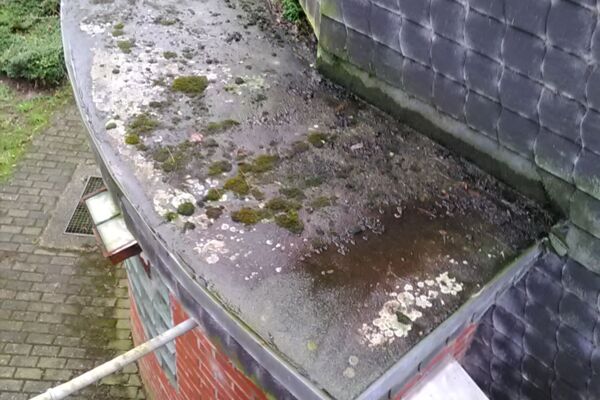 Dachreinigung erforderlich