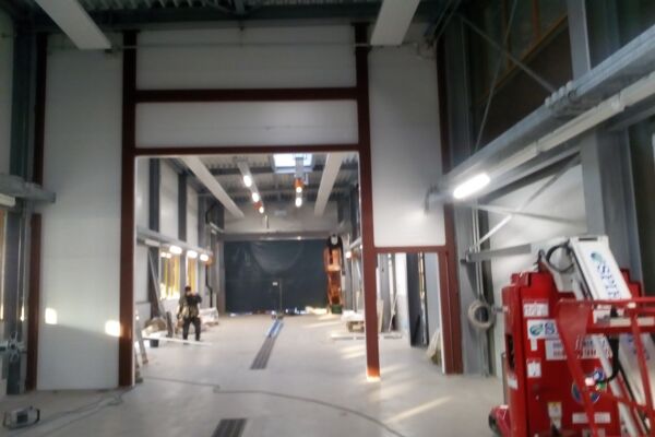 Stahlbau Innenwände