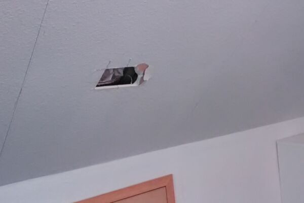 Dachöffnung für Fenstereinbau