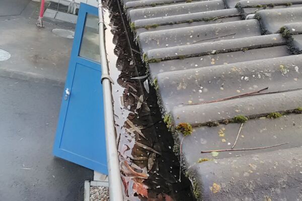 Steildach Wartung erforderlich