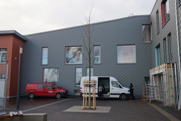 Fassade Prefa Wandraute