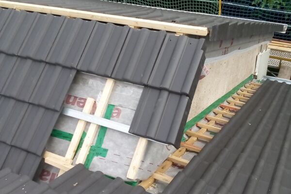 Steildach Eindeckung Betondachstein