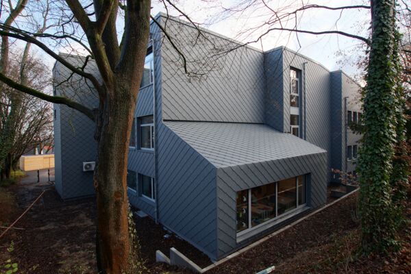 Fassade Prefa Wandraute