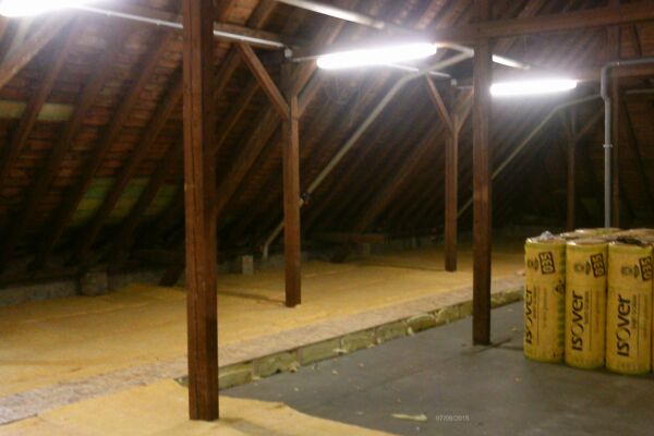 Speicherboden Dämmung