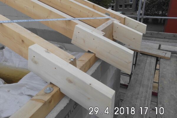 Verlängerung Sparren