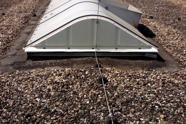 Lichtband vor der Sanierung