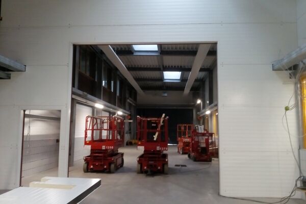 Innenwände Sandwichpaneele