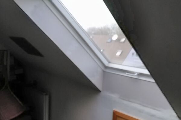 Dachfenster eingebaut