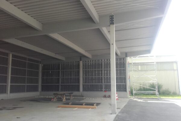 Innenansicht kurz vor Fertigstellung