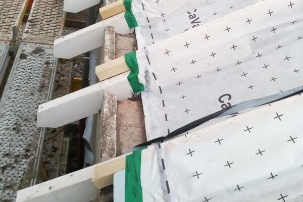 Steildach Anschluss Dampfsperre