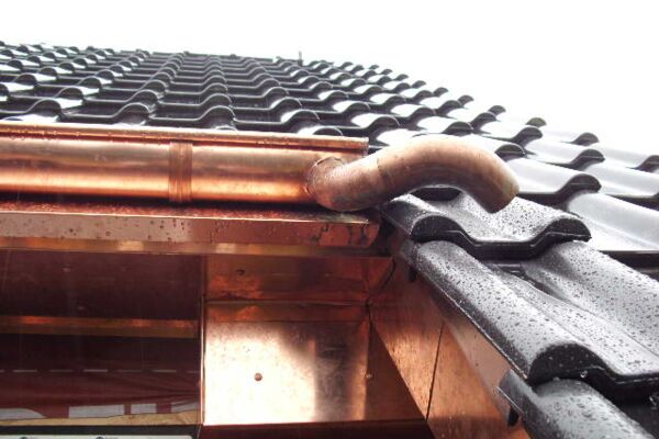 Stehfalz Kupfer Loggia