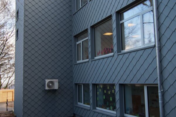 Fassade Prefa Wandraute