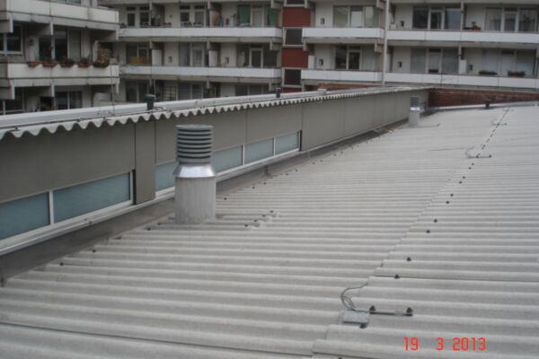 Wellplatten Eternit Dachsanierung